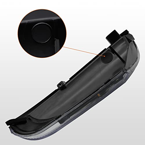 CNYGO Front Mirror Turn Signal Puddle Light Compatible with Dodge Ram 1500 2009-2018,Side Marker LED Lamp Assembly for 2500 2010-2018,2019 20202 2021 Classic 68232478AA Right Passenger - Image 5