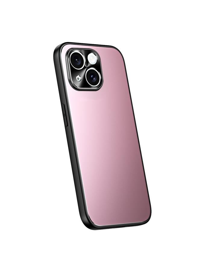 Case For iPhone 15 Plus RJ-61 Electroplating Frosted TPU + PC Phone Case