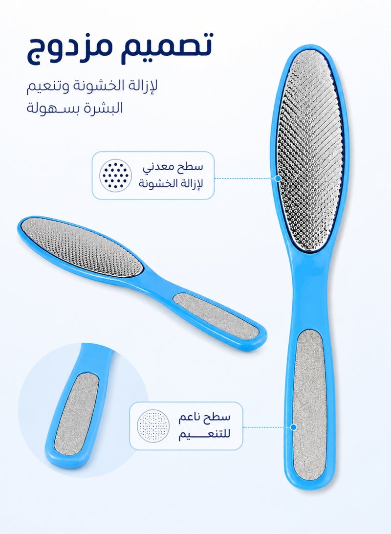 Pedicure File, Foot Scrub Tool, Double-Sided Foot Scrubber, Calluses Pedicure To Remove Dead Skin, Foot Grinder - Image 2