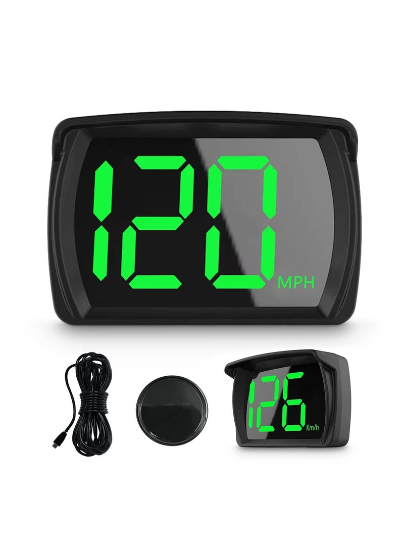 Generic Universal HUD Head Up Display GPS Digital Speedometer  - Image 1