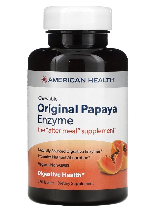 Original Chewable Papaya Enzyme 250 Tablets