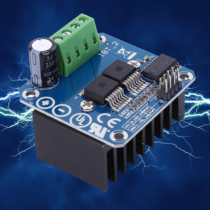 High Performance 43A Pwm H Motor Drive Controller Module For Smart Car - Image 3