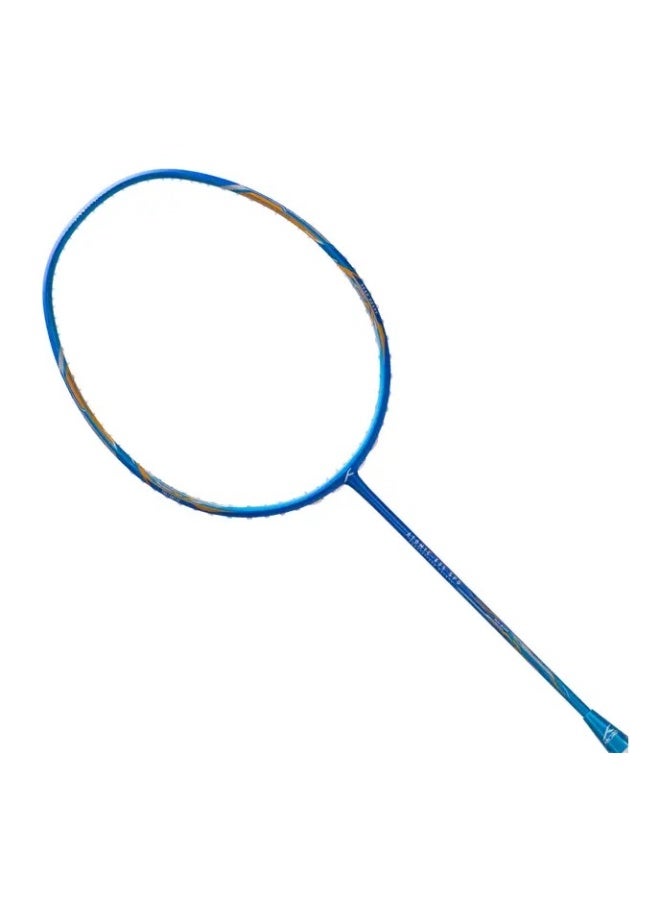 هندرد هاندرد أتوميك X 35 إس بي دي ألياف الكربون مضرب تنس ريشة مشدود with Full Racket Cover Navy/Blue - تصميم خفيف عالي الأداء للعب الاحترافي - Image 1