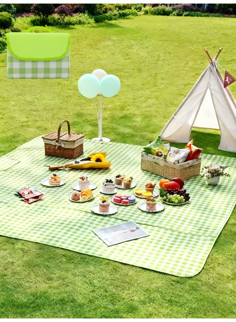 KELIO Extra Large Waterproof Sandproof Picnic Blanket - Foldable Outdoor Blanket 150CM*200CM | Soft Durable Oxford Cloth for Beach, Camping, Park & Hiking - Image 2