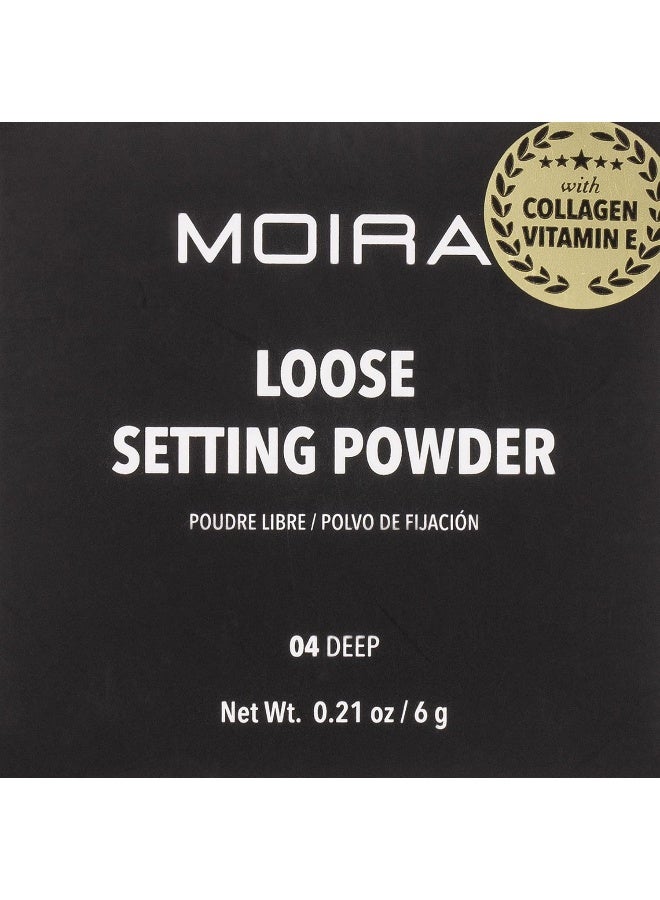 moira Loose Setting Powder (004, Deep) - Image 2