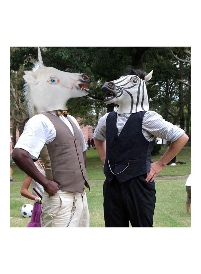 NIBEMINENT Halloween Unicorn Horse Head Mask ZL31600 - Image 3