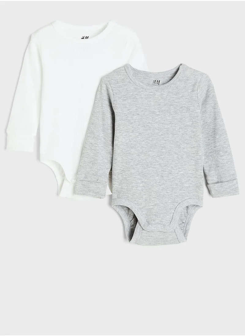 H&M Infant 2 Pack Essential Bodysuit