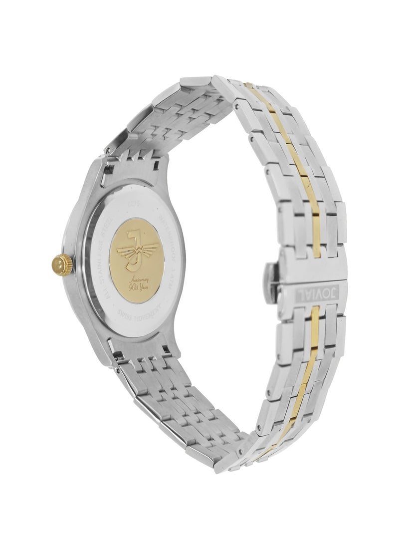 Jovial JOVIAL 5075LTMQ01E Women's metal band  Watch, 30mm, White Dial  - Image 3