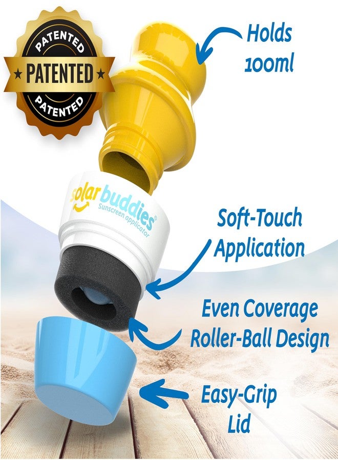 Solar Buddies Child Friendly Sunscreen Applicators (Blue/Blue) - Image 2