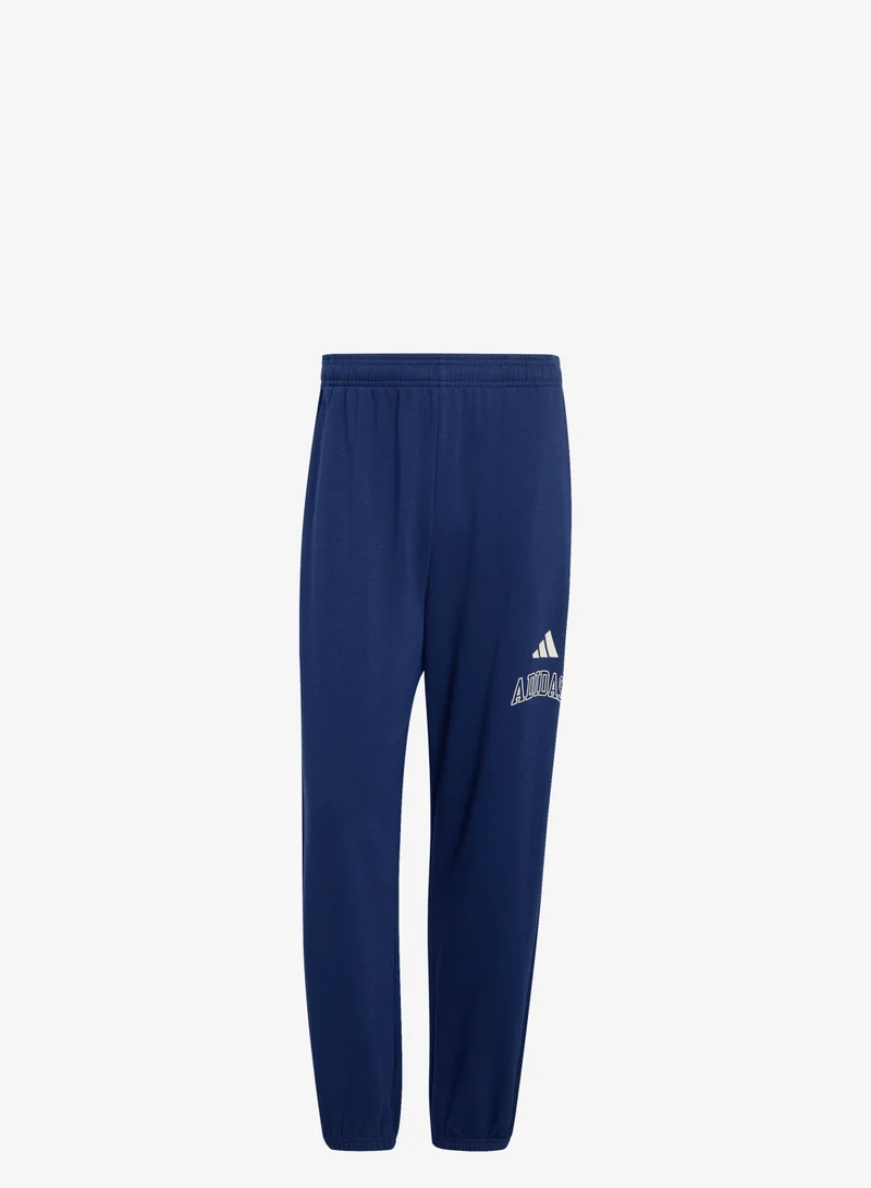 Adidas Seasonal Essentials Collegiate French Terry Cuffed Joggers