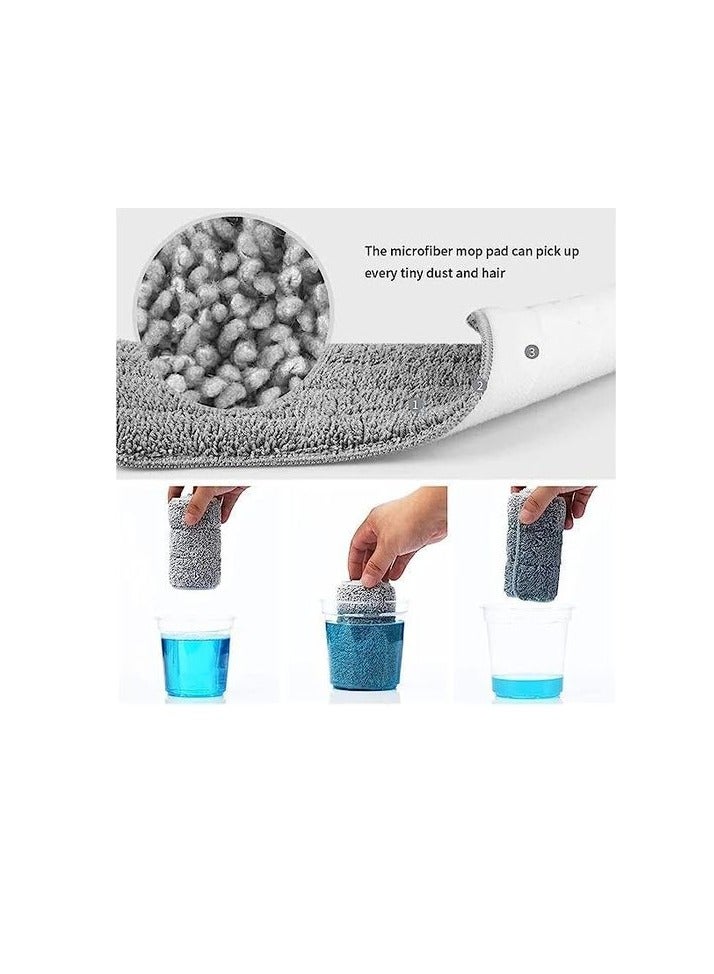 غيار ممسحة أرضية من الألياف الدقيقة لتنظيف ألارضية قابله للغسيل - Image 3