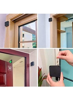 MOTEGRITY Motegrity Punch Free Automatic Door Closer Automatically Screen Door Closer Residential Auto Door Closer with Drawstring  - Image 5