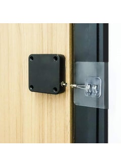 MOTEGRITY Motegrity Punch Free Automatic Door Closer Automatically Screen Door Closer Residential Auto Door Closer with Drawstring  - Image 1