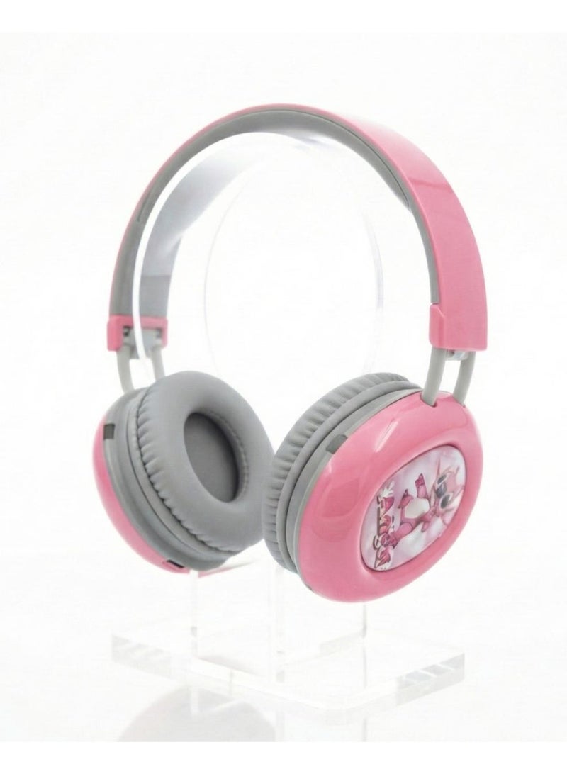 Portbae Kids Wireless Foldable Over-Ear Headphones AH-980 ,Comfortable wireless headphones for kids with over-ear design, clear sound, and a lightweight build—perfect for school, learning, and entertainment. - Image 1