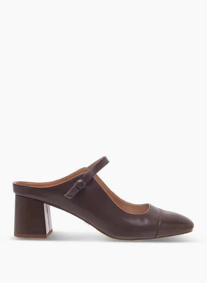 Celeste Women Block Heel Mary Jane Shoes
