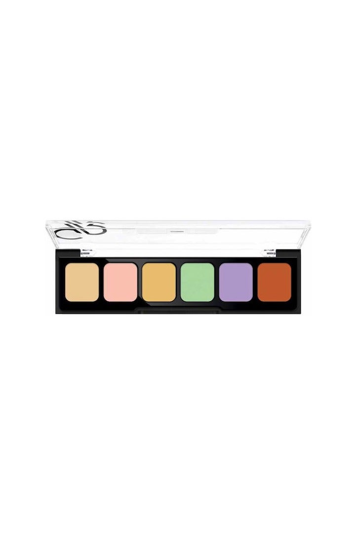 Golden Rose Golden Rose 6-Color Correct And Conceal Camouflage Cream Palette Multicolour  - Image 1