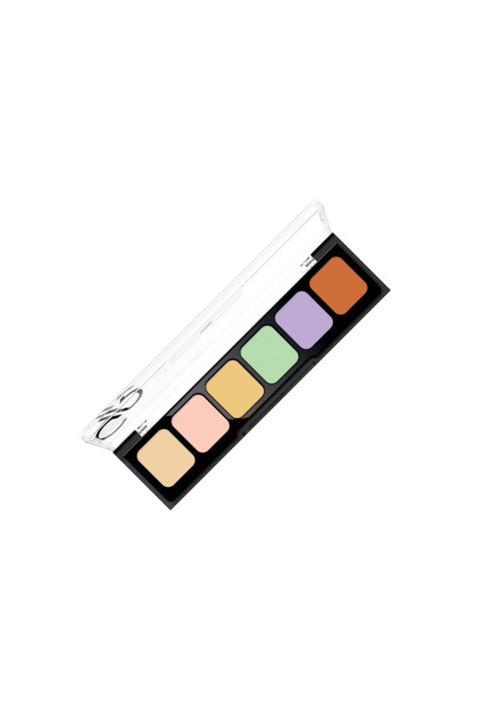 Golden Rose Golden Rose 6-Color Correct And Conceal Camouflage Cream Palette Multicolour  - Image 2