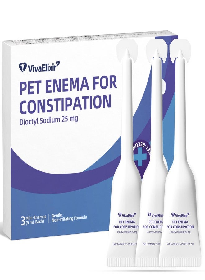 VivaElixir Anal Gland Support for Dogs - Dog Constipation Relief - Anal Gland Chew Alternative - Anal Gland Relief for Dogs, Scooting Relief & Healthy Intestinal Function - 3-Pack - Image 1