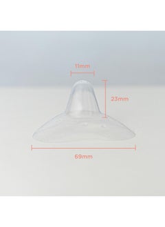 Tendresse Nipple Shield for Breastfeeding, Soft Silicone Food Grade, Triangular,Carry Case, 23 mm + Gift: The Essential Book of Breastfeeding a Newborn Baby for a Happy Mom by Tendresse  - Image 5