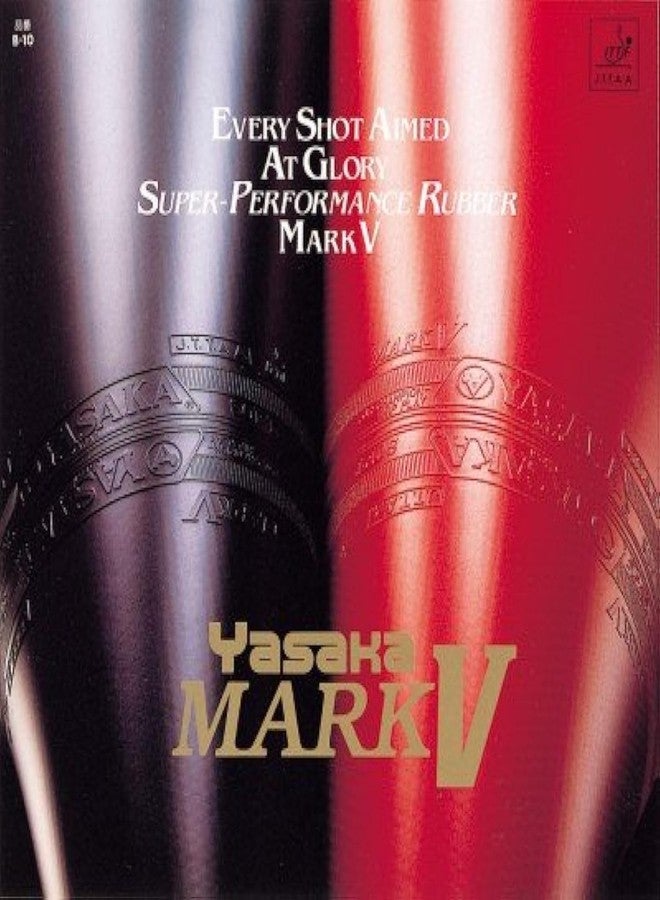 Yasaka Mark V Rubber for Table Tennis Racket. , - Image 1