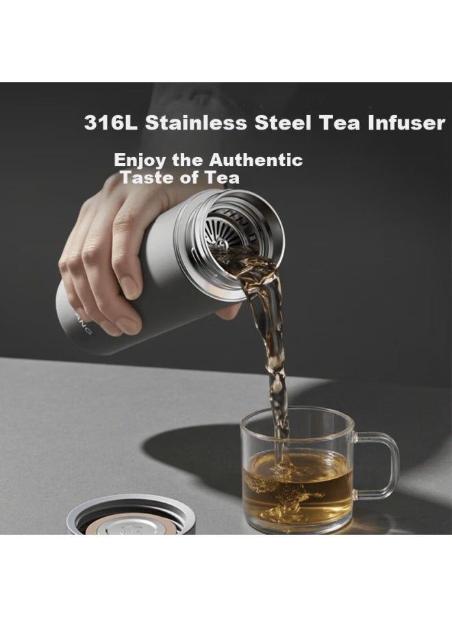 Tomimitsu Fuguang 316l Stainless Steel Insulated Water Bottle Business Office Tea Cup Uni Thermal Flask Straight Body Cup - Image 4