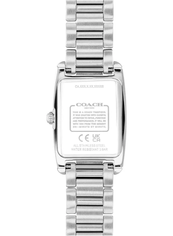 COACH Quartz Movement analog Watch Stainless Steel