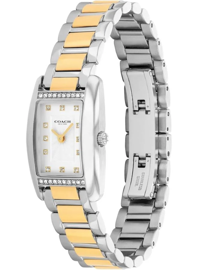 COACH Quartz Movement analog Watch Stainless Steel
