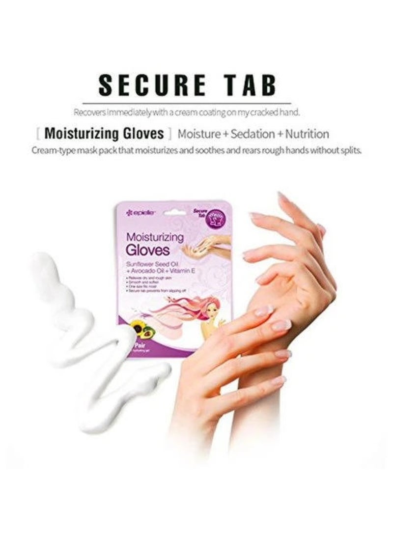 Epielle Moisturizing Gloves With Sunflower Seed Oil - Image 2