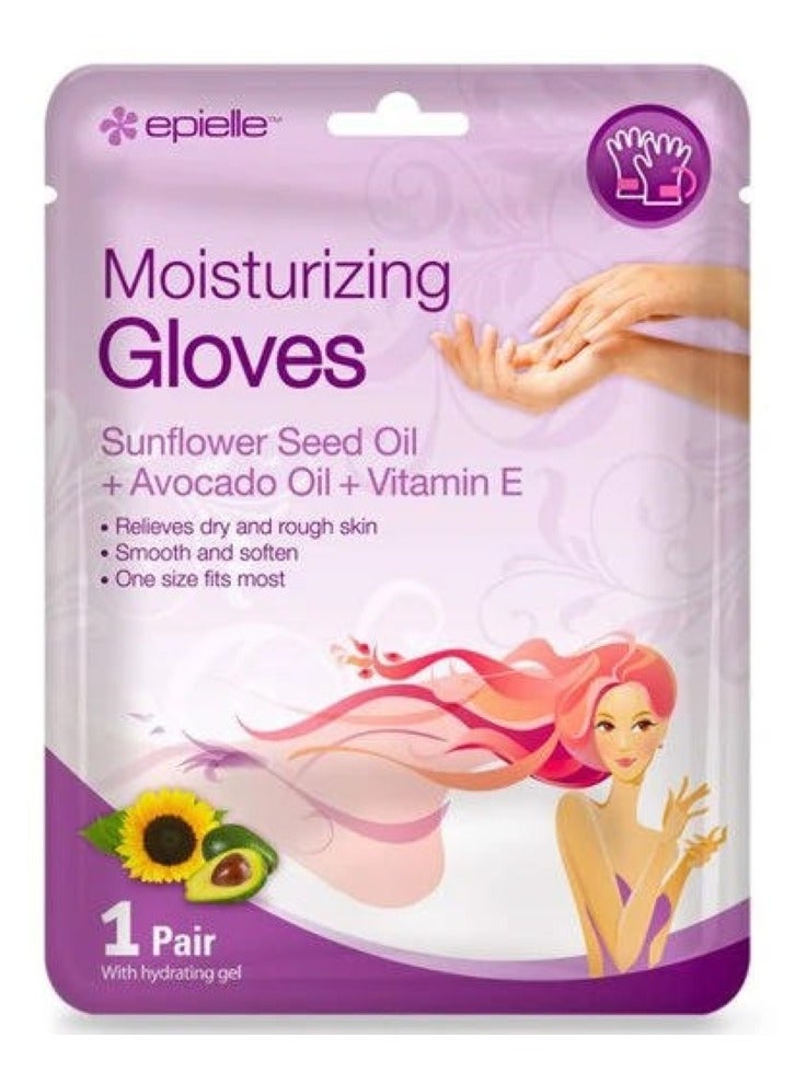 Epielle Moisturizing Gloves With Sunflower Seed Oil - Image 1