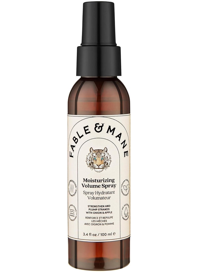 Fable and Mane Fable and Mane Moisturizing Volume Spray (100ml). Root Lift Spray for Fine Hair, Strengthens & Plumps Strands. Hair Root Spray with Heat Protection - Genuine Fable & Mane Volume Hair Products  - Image 1