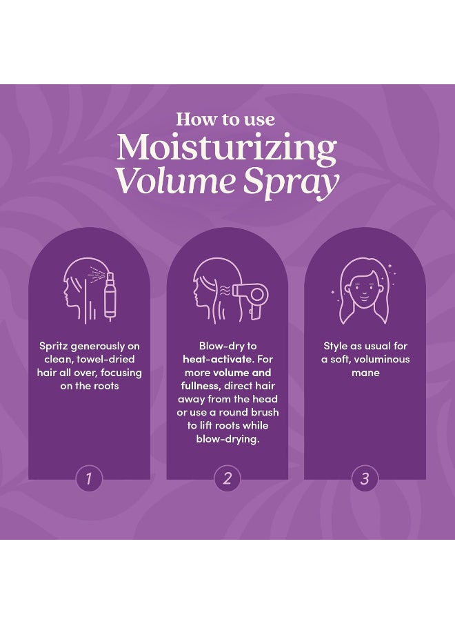 Fable and Mane Fable and Mane Moisturizing Volume Spray (100ml). Root Lift Spray for Fine Hair, Strengthens & Plumps Strands. Hair Root Spray with Heat Protection - Genuine Fable & Mane Volume Hair Products  - Image 3