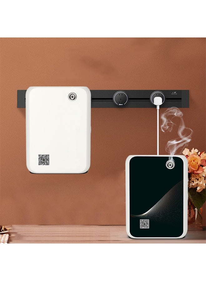  CityRiya-Long ناشر الزيت الأساسي ، آلة هواء الرائحة الذكية ، ناشر الهواء البارد بدون ماء ، ناشر للعلاج العطري مع Bluetooth ، ناشر عطر الهواء مع مؤقت لمنزل المكتب (أسود) - Image 3