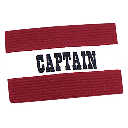 Champro Captain's Arm Band (Scarlet/White, Adult) - Image 3
