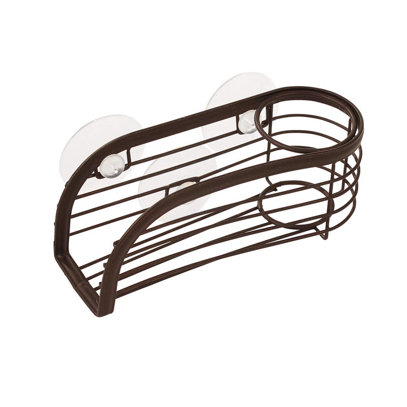 Spectrum Diversified Ashley Sponge Brush Holder Bronze