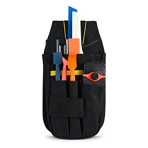 EHDIS Organizer Tool Pouch Multi-Purpose Wrapping Tool Bag Mini Work Holder Heavy-Duty Small Organizer for Car Window Tint Film Installer - Image 1