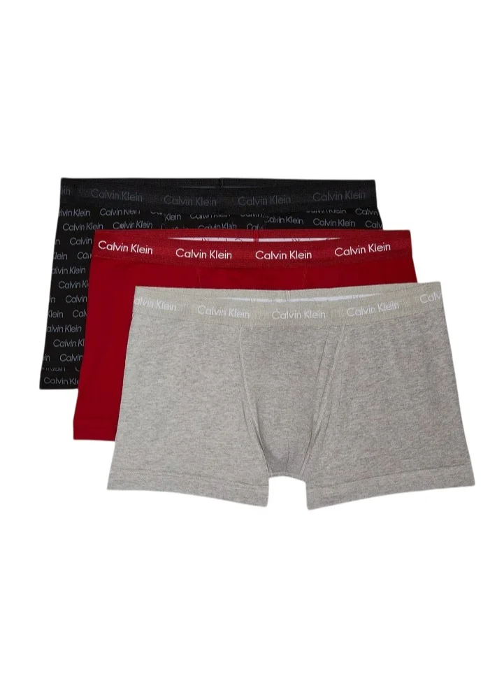CALVIN KLEIN 3 Pack Logo Trunks