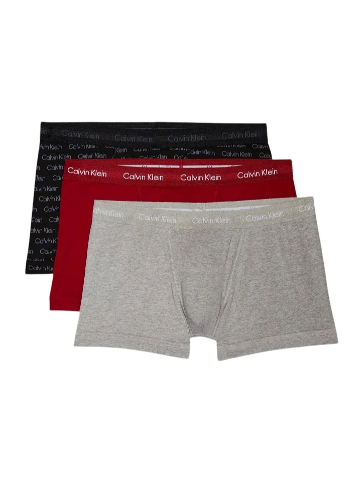 CALVIN KLEIN 3 Pack Logo Trunks