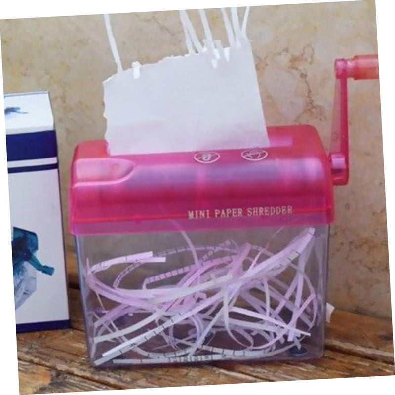 Compact Manual Document Shredder Handheld for Home and Office Use Easy to Operate - Image 5