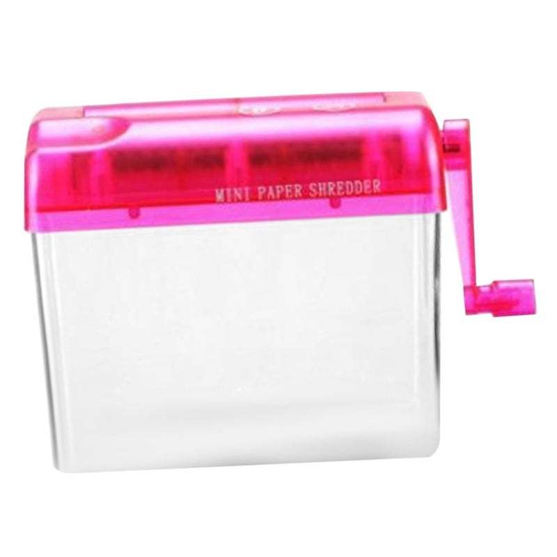 Compact Manual Document Shredder Handheld for Home and Office Use Easy to Operate - Image 2