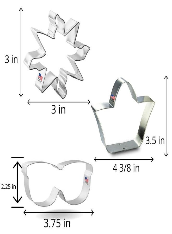 Foose Beach Cookie Cutters 5 Pc Set. USA Tin Plate Steel - By Foose - Image 4