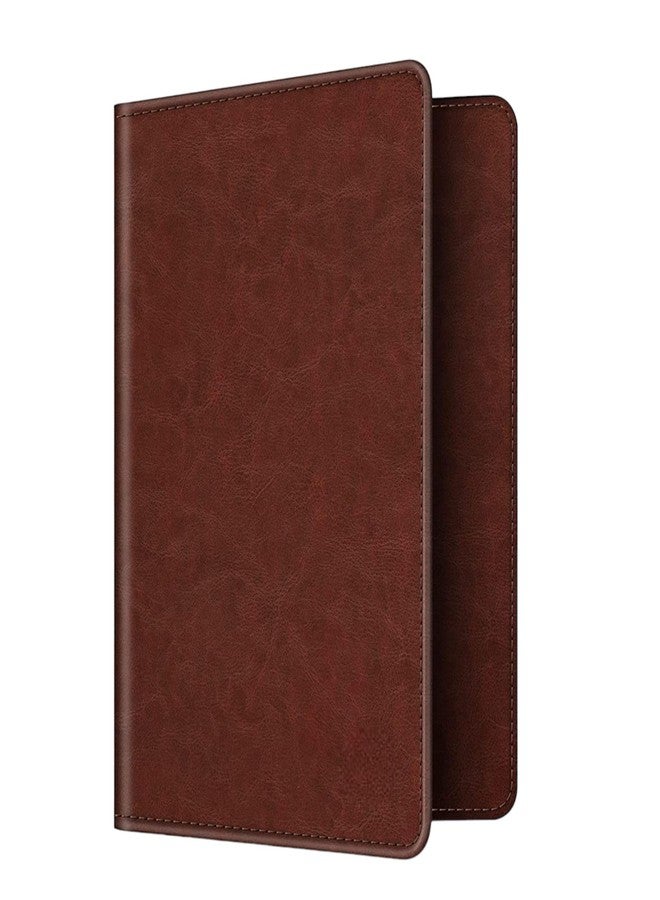 LORENZ Passport Holder Travel Accessories for Men Women, Brown | PH-05 - Image 1