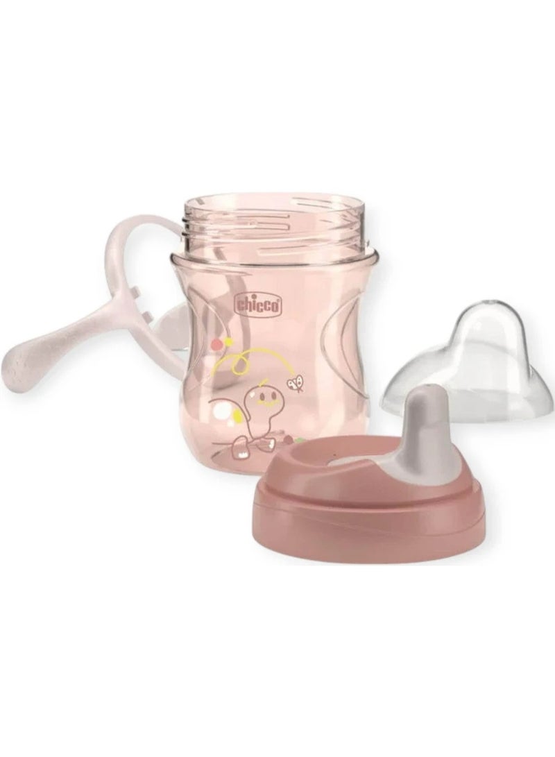 Chicco Mix & Match Training Cup 6m+ Pink 200ml - Image 4