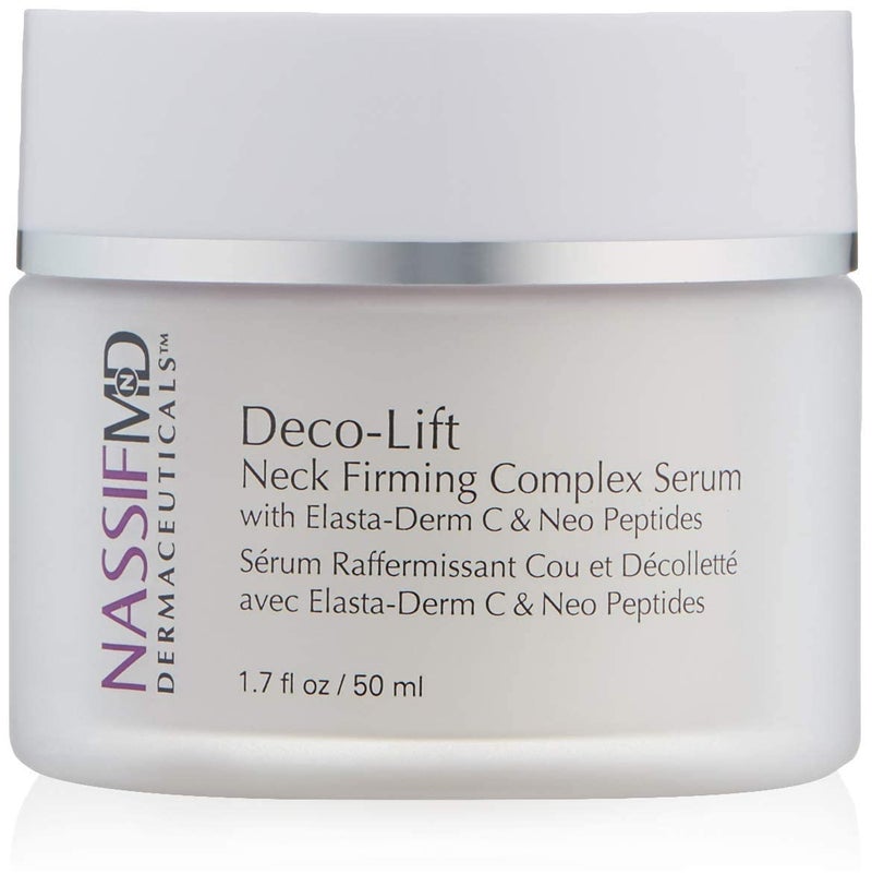 nassif md NassifMD DecoLift Neck Firming Cream and Tightening Complex Serum Neck Tightening Cream for Neck Firming Neck Wrinkle Cream for Saggy Neck Neck Firming Cream Tightening Sagging Skin