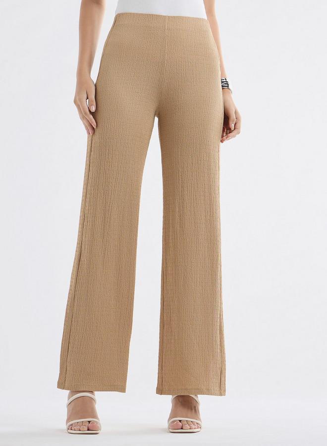Splash FAV Textured Wide Leg Pants - Image 1