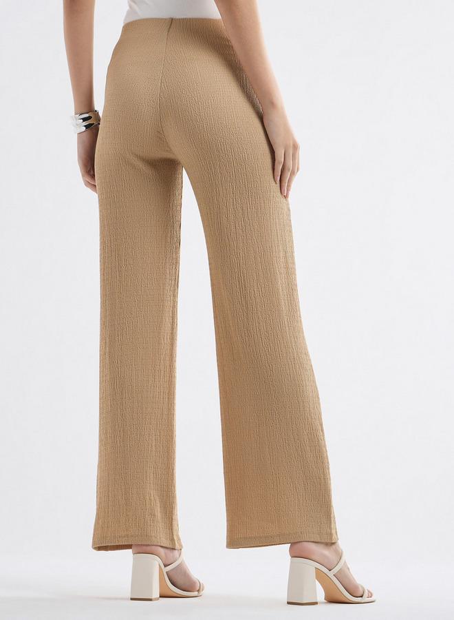 Splash FAV Textured Wide Leg Pants - Image 3