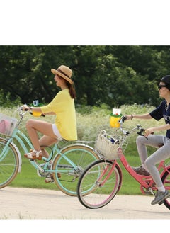 Y&D Bike Cup Holder Cute Pineapple Drink Bicycle Water Bottle for Beach Cruiser Motorcycle Boat Stroller Wheelchair Desk  - Image 3