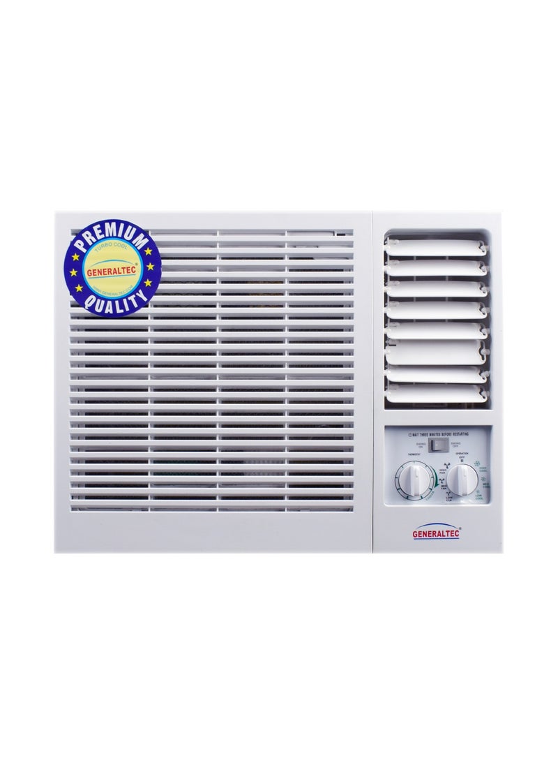 GENERALTEC - Generaltec 0.75 Ton Window Air Conditioner With Rotary T3 Compressor and R410a Refrigerant - Image 1