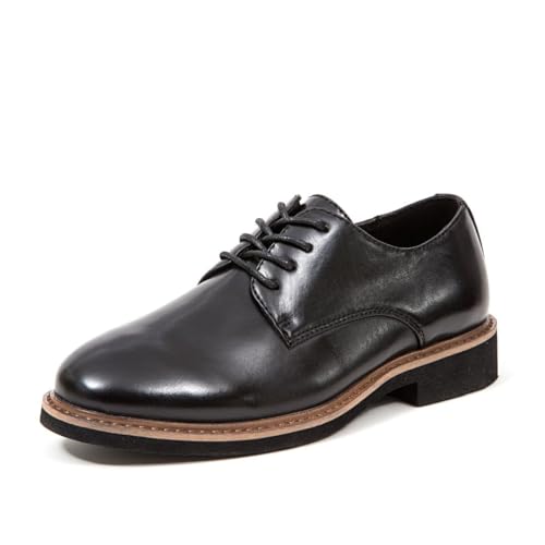 Deer Stags Boy's Denny Oxford, Black, 6 Medium US Big Kid - Image 4