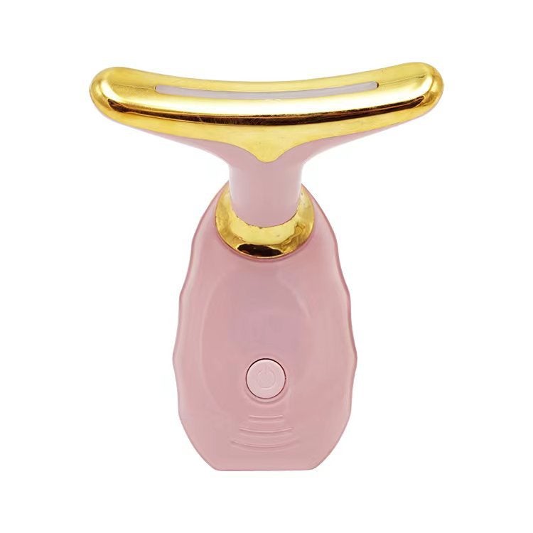 إسكدنيا Neck Care Massager Fade Wrinkles Lift Tighten Pink three colors