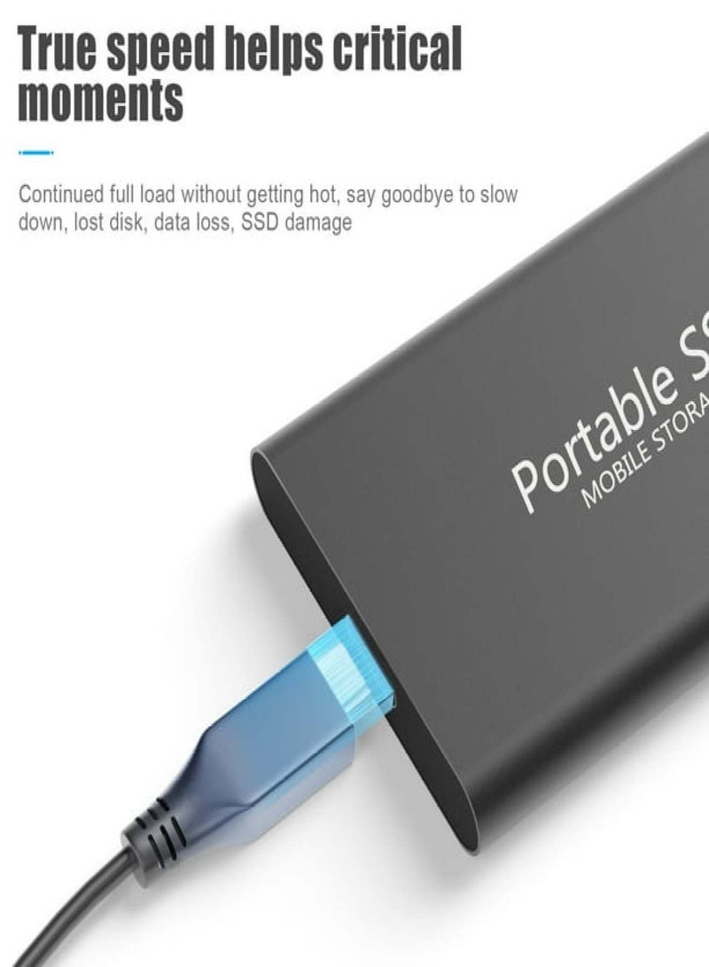 16TB mobile hard disk, high-speed ultra-thin mobile SSD solid state drive - Image 3